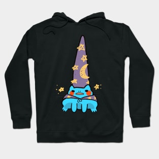 Wizard frog blue Hoodie